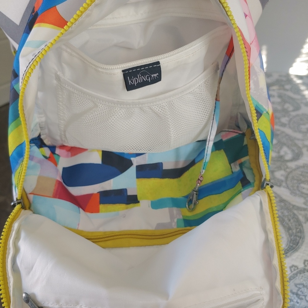 Kipling Multicolor Abstract Backpack - Picture 3 of 8